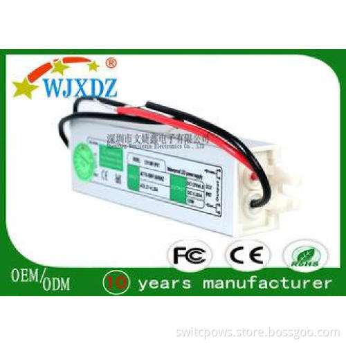 0.83A Waterproof LED Power Supply 10W With Short Circuit /